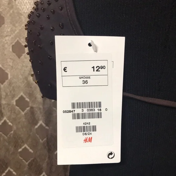 H&M brown bikini with beading - Picture 3 of 4